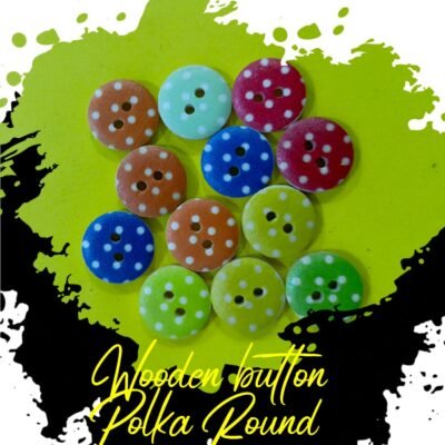 Polka dots-Buttons - Set of 3