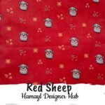 Red Sheep-Funky Digital Lawn- Hamayl Designer hub
