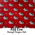 Red Cow-Funky Digital Lawn- Hamayl Designer hub