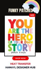 Funky Patch 016- Full HD colors - Heat Transfer