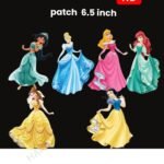 Princess Patch – Multi-Character Iron Patch