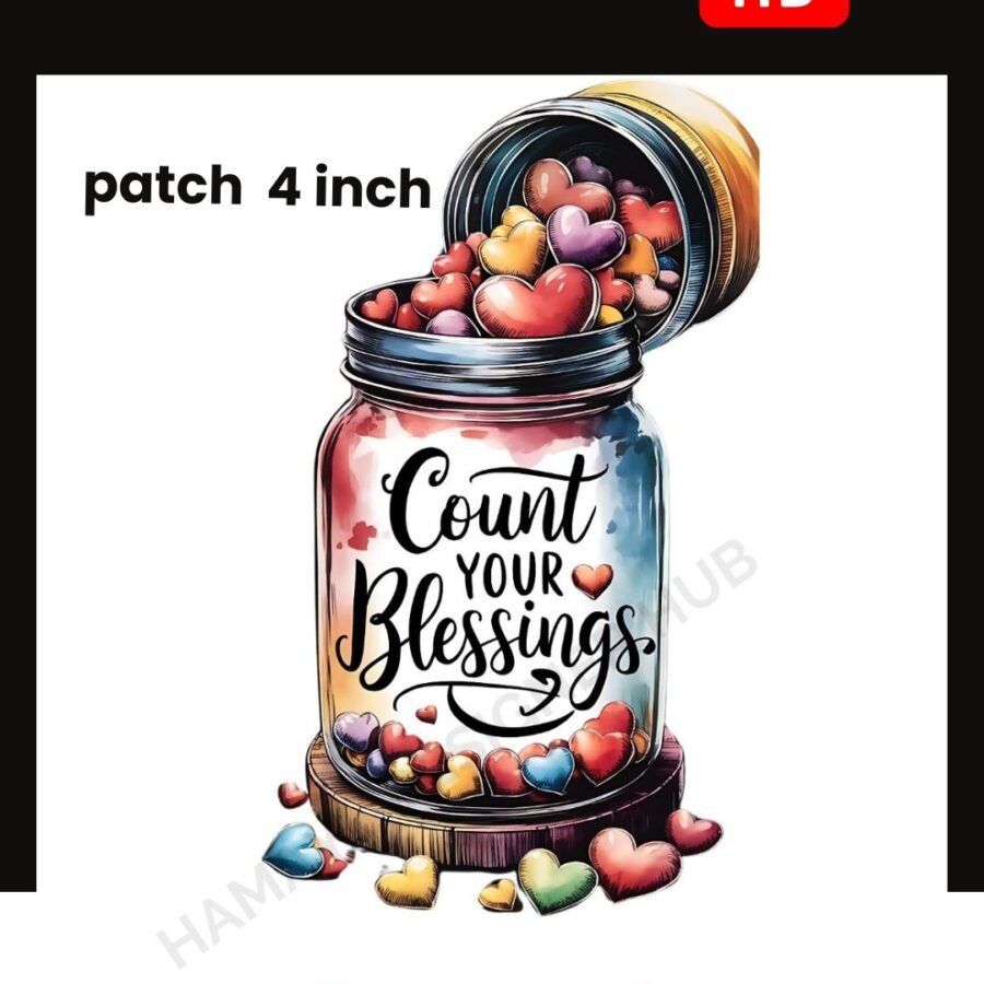 Funky Patch 018- Full HD colors - Heat Transfer