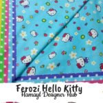 Ferozi Hello kitty-Funky Digital Lawn- Hamayl Designer hub