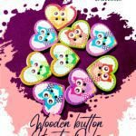 Hearty Owls-Buttons - Set of 3
