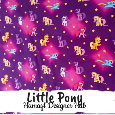 Little Pony-Funky Digital Lawn- Hamayl Designer hub