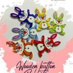Rabitts-Buttons - Set of 3