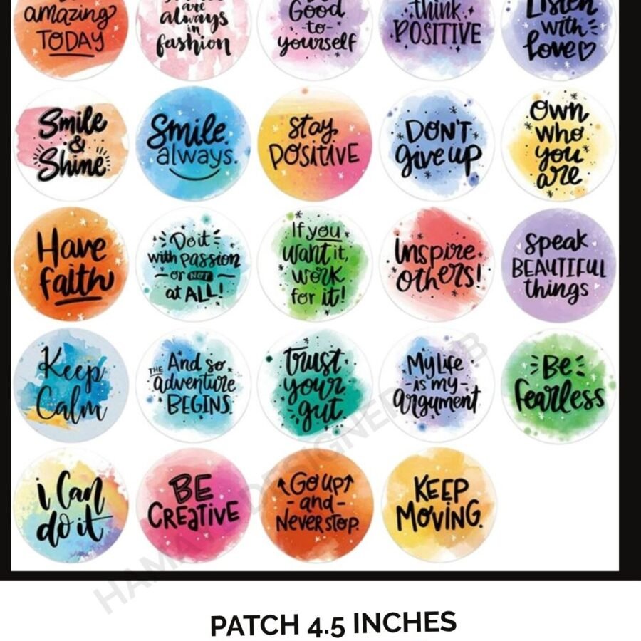 Patch 218 – iron-on heat transfer patch