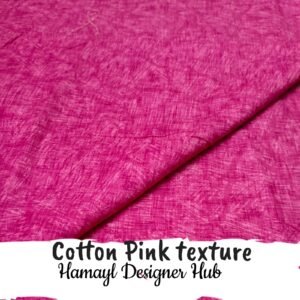Cotton Pink Textured Fabric – 45 Inch Width