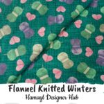 Flannel Knitted Winters– 45 Inch Export Quality Funky Nightwear Fabric