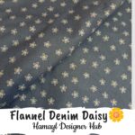 Flannel Denim Daisy