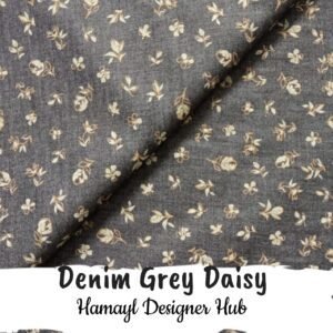 Denim Gray Daisy