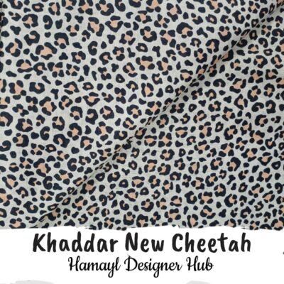 New Cheetah– Khaddar Suit (Digital Print) | Hamayl Designer Hub 2025