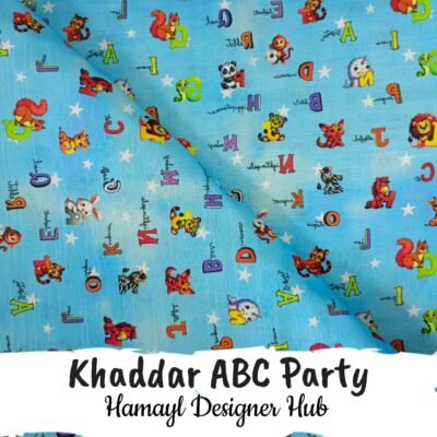 ABC Party– Khaddar Suit (Digital Print) | Hamayl Designer Hub 2025