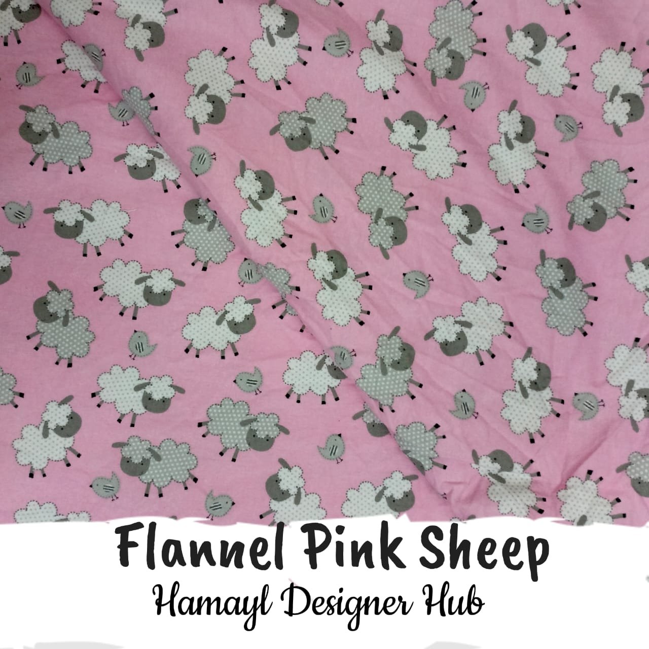 Flannel Pink Sheep