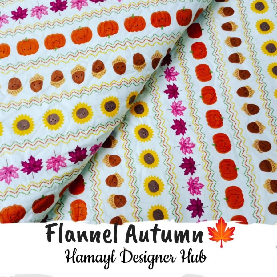 Flannel Autumn– 45 Inch Export Quality Funky Nightwear Fabric