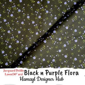black n Purple Flora