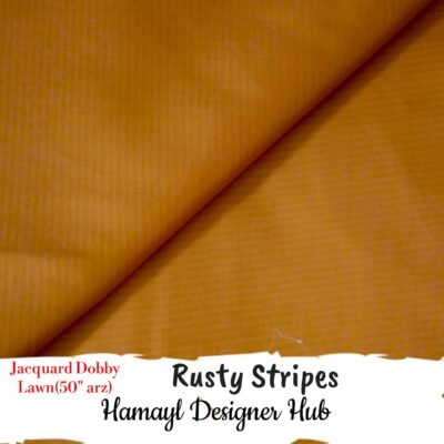 Rasty Strips- Plain Jacquard