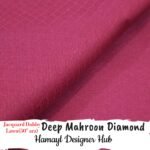 Deep Mahroon Diamond