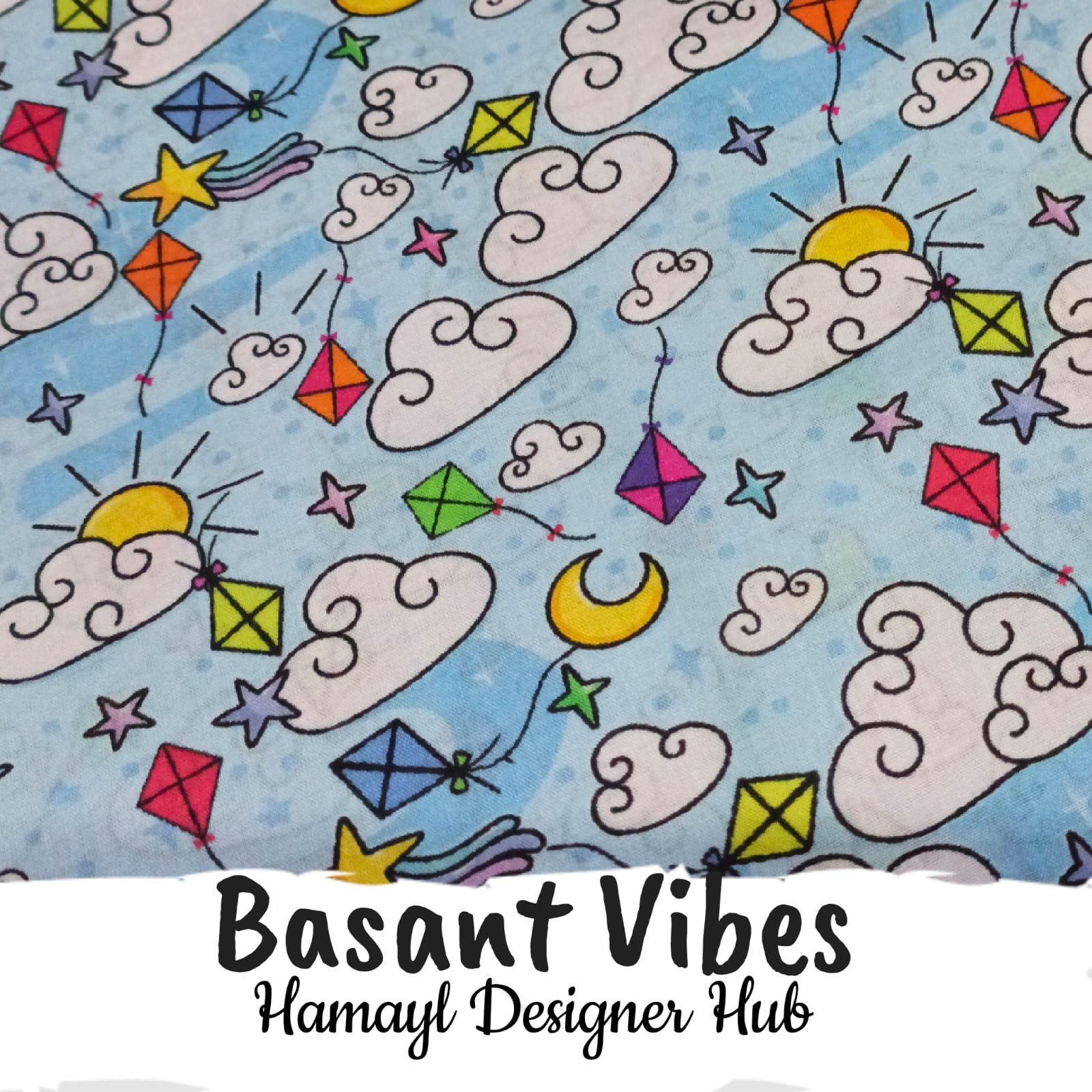 mera shezada tye n dye (boy) funky digital lawn hamayl designer hub Basant Vibes