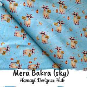 Azadi-Festive-Funky Digital Lawn- Hamayl Designer hub