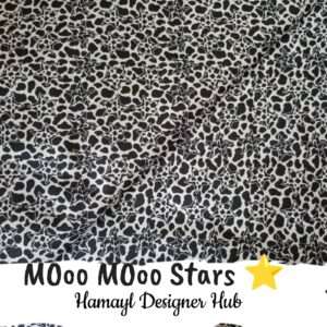 Mooo Mooo Stars - Funky Digital Lawn - Hamayl Designer Hub