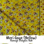 Moo Moo Yellow - Funky Digital Lawn - Hamayl Designer Hub