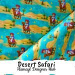 Desert Safari - Funky Digital Lawn - Hamayl Designer Hub