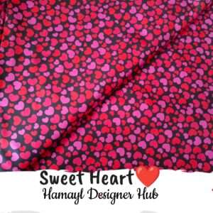 Sweet Heart-Funky Digital Lawn- Hamayl Designer Hub