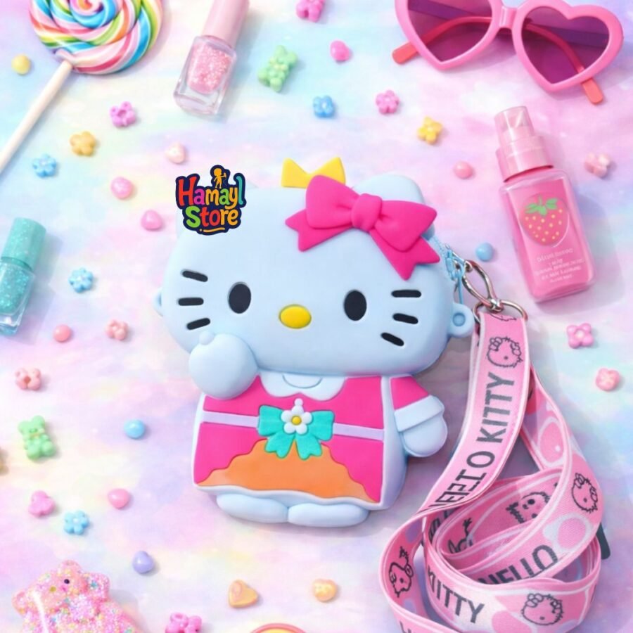 Hello Kitty Princess Silicone Crossbody Bag – Kids Collection 2026