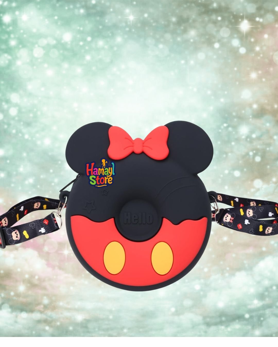 minnie donut silicone crossbody bag 2026