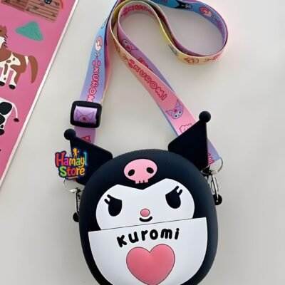 Kuromi Silicone Crossbody Bag – Kids Collection 2026