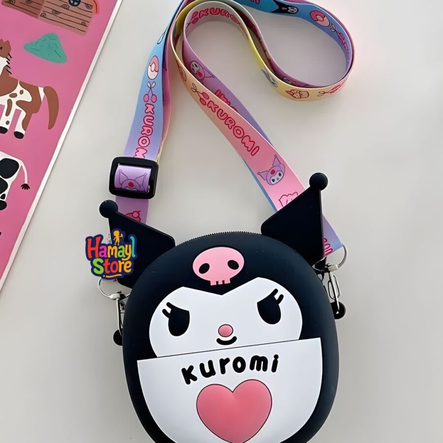 Kuromi Silicone Crossbody Bag – kids bag