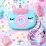 Unicorn Sky Silicone Crossbody Bag 2026 – Waterproof Pastel Kids Bag Pakistan