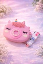 Unicorn Baby Pink Silicone Bag