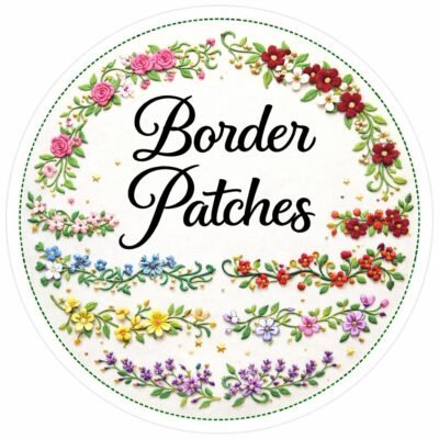 Border Patches – shop the collection at Hamayl Designer Hub