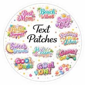 Funny & Text Patches