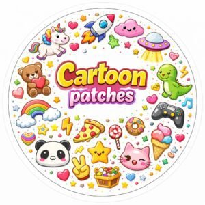 Kids Cartoon Patches