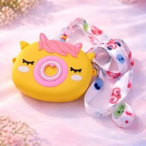 Unicorn Yellow Silicone Bag