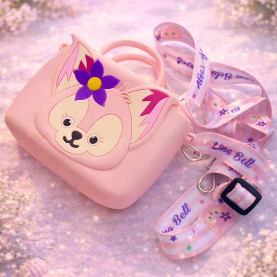 🦊 Lina Bell Silicone Crossbody Bag – Kids Collection 2026