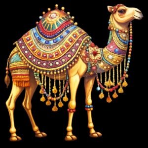 decorative camel patch 5 inch embroidered eid camel patch pakistan