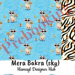 Mera Bakra Sky - Funky Digital Lawn - Hamayl Designer Hub