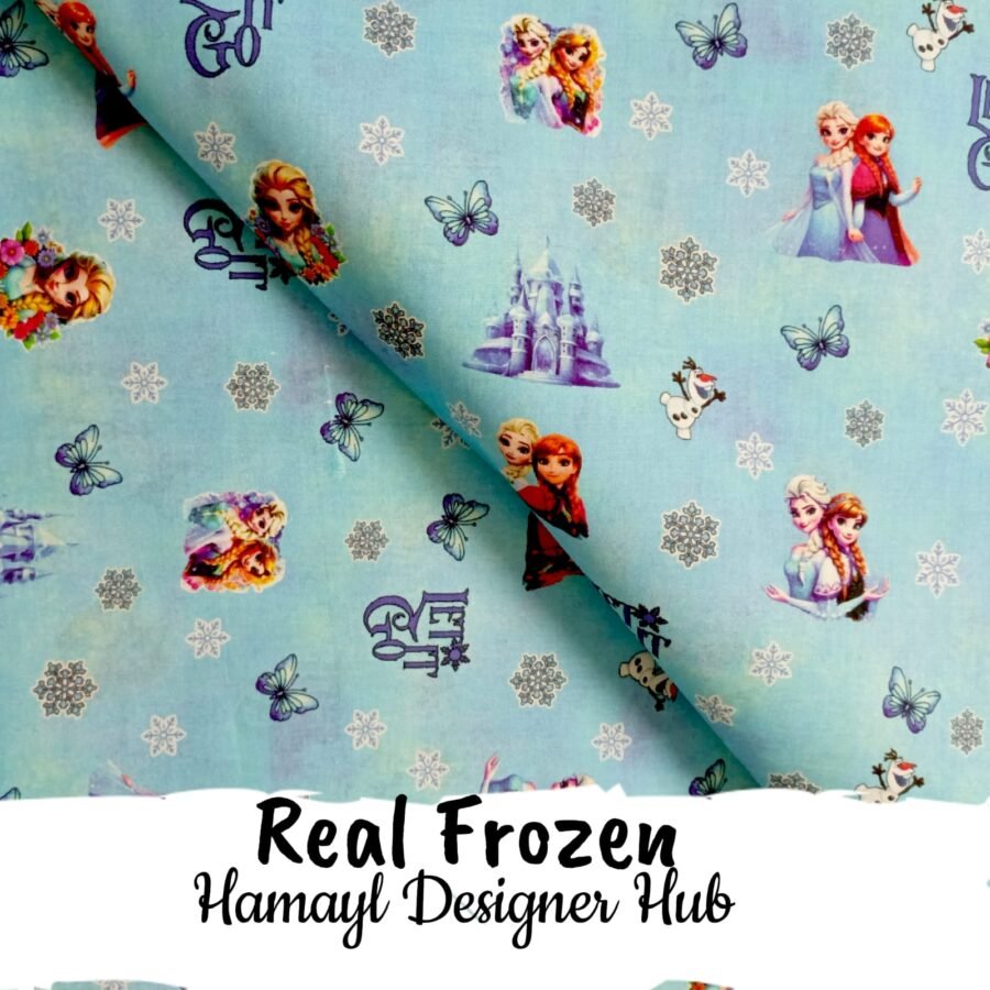Real Frozen-Funky Digital Lawn- Hamayl Designer Hub