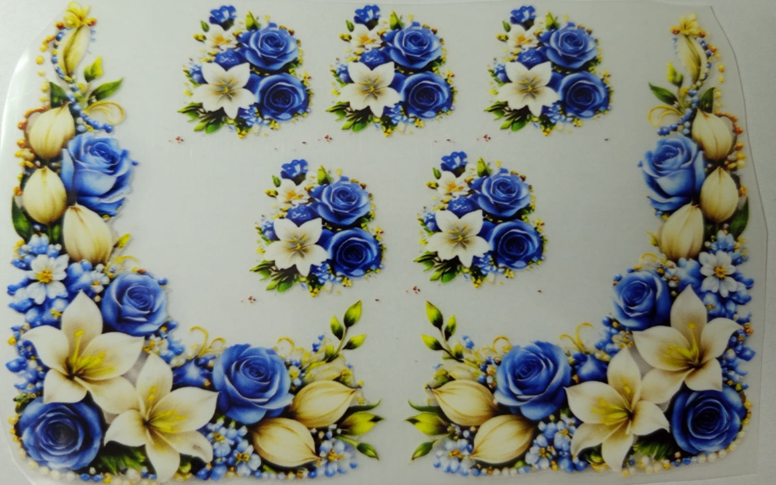 WhatsApp Image 2026-06-04 at 6.30.20 PM Funky Patch 351-Floral Corner Patch – Colorful Flower Effect Embroidered Heat Transfer Patch - Image 1