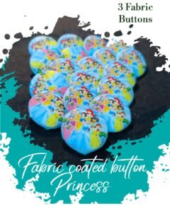 Princess Fabric Coated Buttons for Dresses-Hamayl Designer Hub