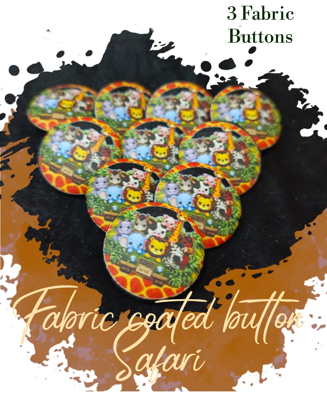 Premium fabric coated buttons for dresses tailoring sewing crafts and garment decoration in Pakistan Premium Fabric Coated Buttons for Dresses and Sewing Projects
