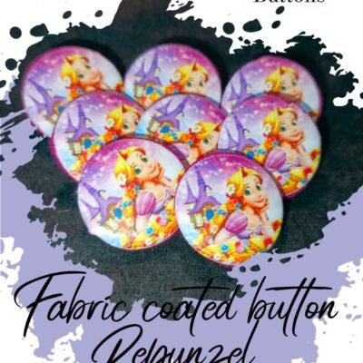 Repunzel Fabric Coated Buttons for Dresses- Hamayl Designer Hub