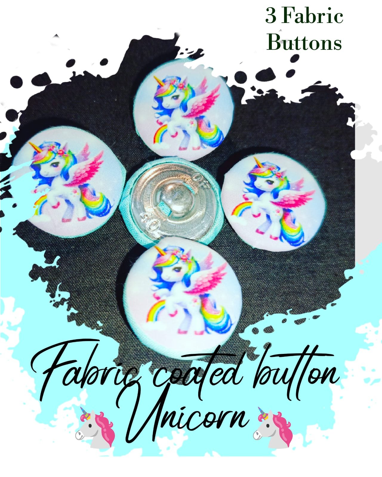Premium Fabric Coated Buttons for Dresses and Sewing Projects