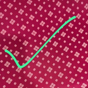 Red Corduroy – 55 Inch Arz Funky Corduroy (Kotrai) | Hamayl Designer Hub
