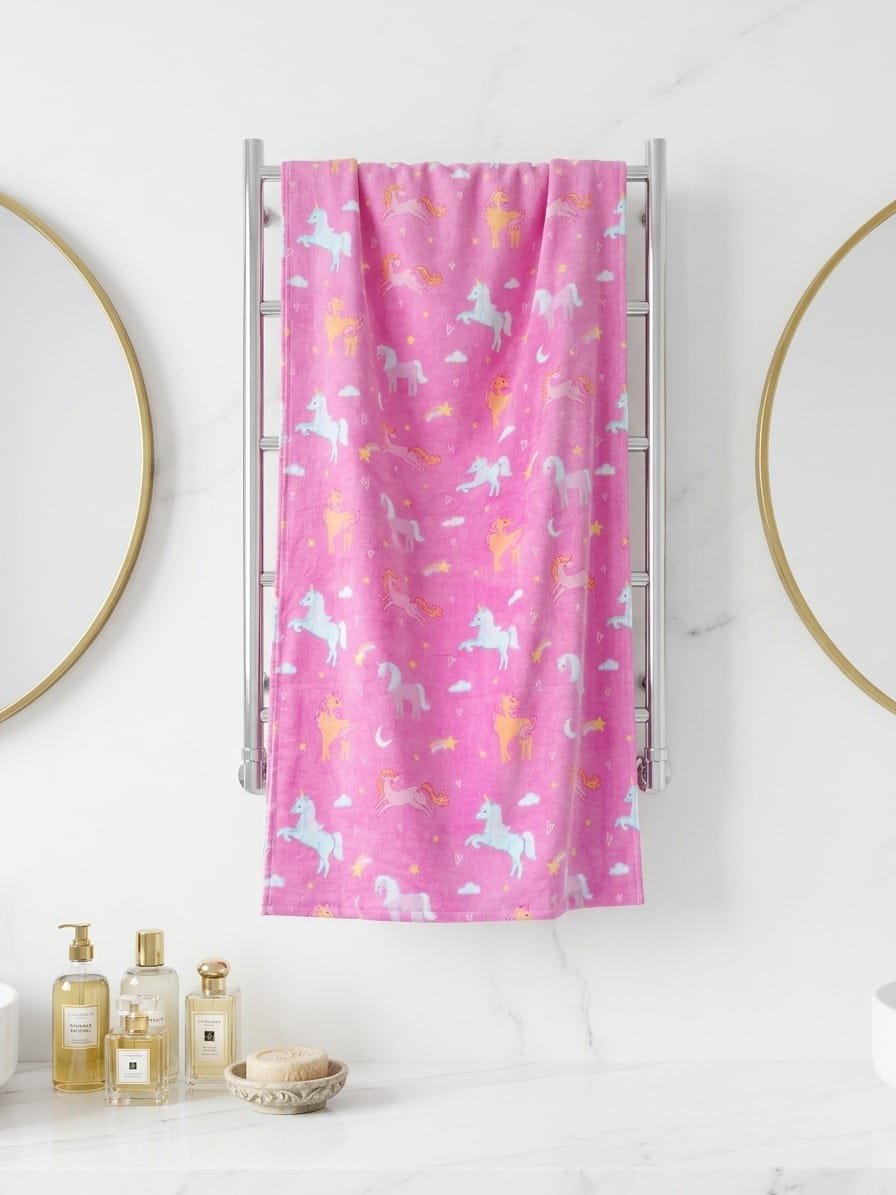 Unicorn Dreams – Disney Kids Towel – 55 × 24 – kids towels