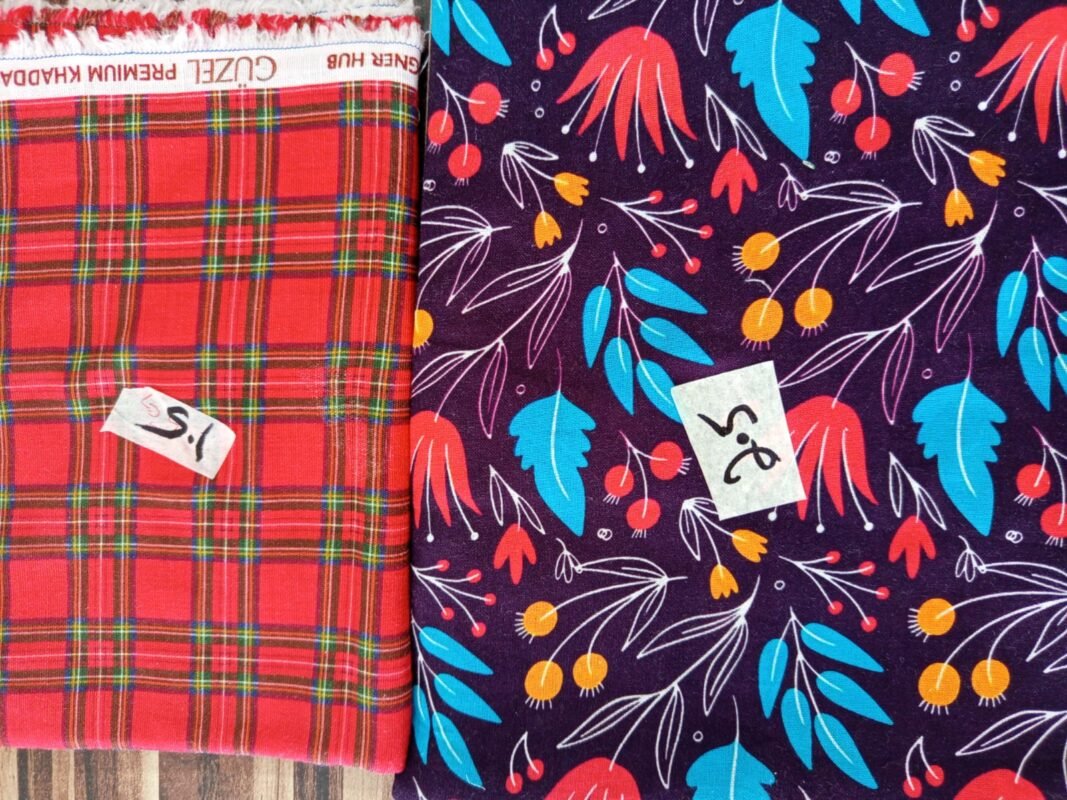 Khaddar Cutpieces Deal F13 – cut-piece fabric deal, unstitched